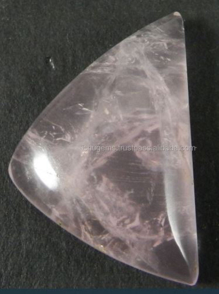 Image of 23*28mm Natural Rose quartz 5.60 gms Fancy Cabochon, gemstone IG0305