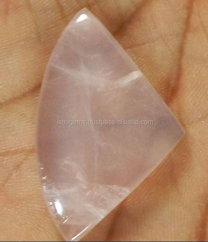 Natural Rose quartz 26x38mm Fancy Cabochon 810 gms Loose Gemstone