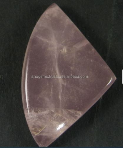 Natural Rose quartz 26x38mm Fancy Cabochon 810 gms Loose Gemstone