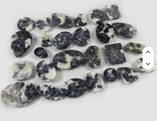 Indian Wholesaler Natural Lepidolite Gemstone 26 Pcs Lot 100 Gms Mix Shape Cabochon Loose Gemstone for Jewelry Making