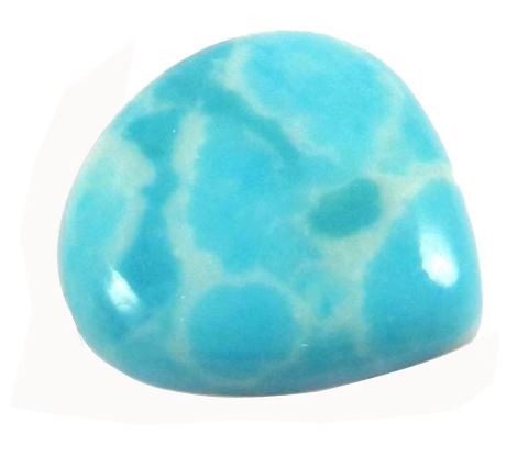 Synthetic Larimar 21mm Heart Cabochon 205 gms Gemstone