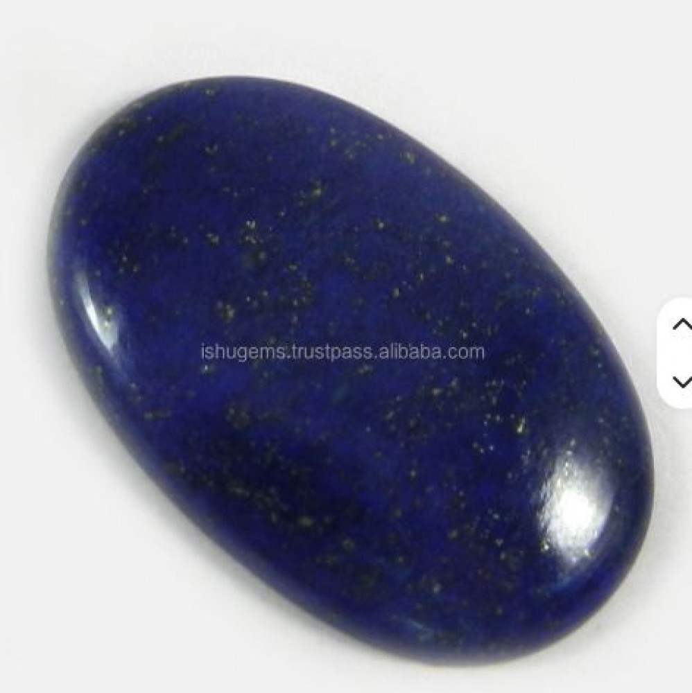 Image of 21*31mm Natural Lapis lazuli 5.8 gms Oval Cabochon gemstone IG0356