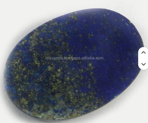 2131mm Natural Lapis lazuli 58 gms Oval Cabochon gemstone IG0356