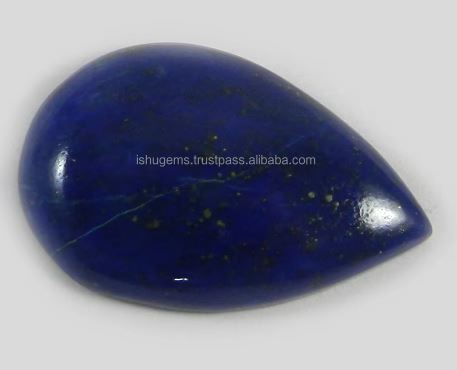 Natural Lapis lazuli 2031mm Pear Cabochon Gemstone For Jewelry Making