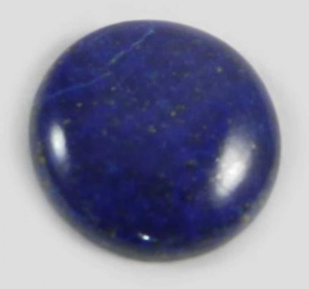Image of Natural Lapis lazuli 17mm Lapis Round Cabochon Gemstone 3.01 gms Loose Gemstone