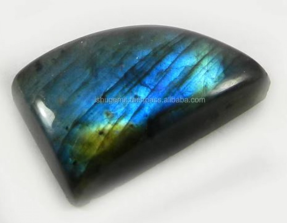 Image of 18*28mm Natural Labradorite 8.10 gms Fancy Cabochon Loose Gemstone IG0369