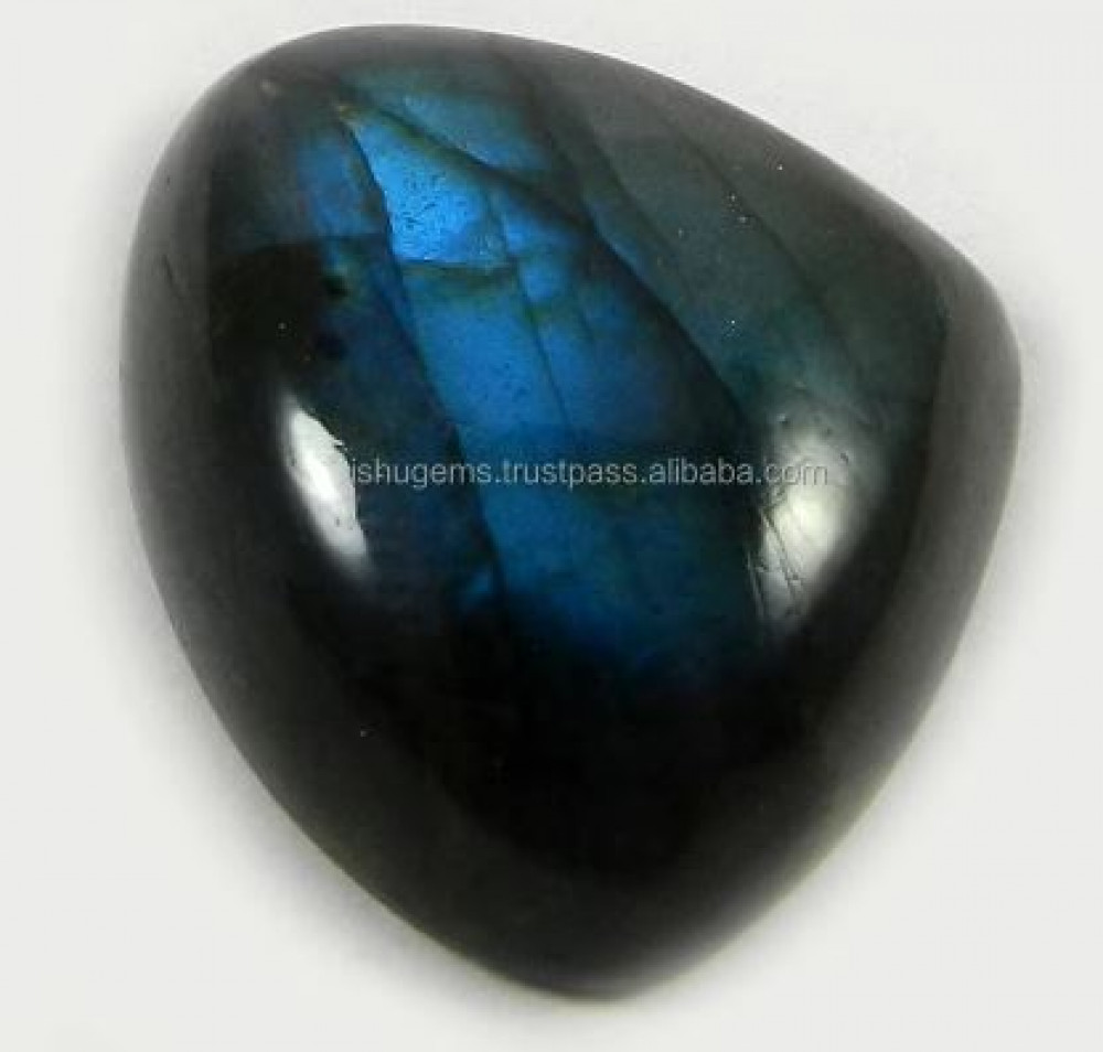 Image of 22mm Best Quality Labradorite 6.86 gms Heart Cabochon gemstone IG0371