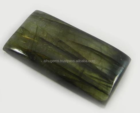 Best Quality Labradorite 17x33mm Rectangle Cabochon 740 gms Wholesale Loose Gemstone