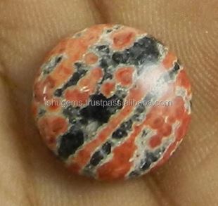 14mm Best Quality Fireworks obsidian 180 gms Round Cabochon Gemstone For Jewelry Making