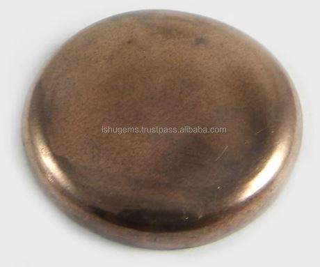25mm Best Quality Fools Copper Pyrite Gemstone 935 gms Round Cabochon Gemstone IG0388