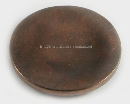 25mm Best Quality Fools Copper Pyrite Gemstone 935 gms Round Cabochon Gemstone IG0388