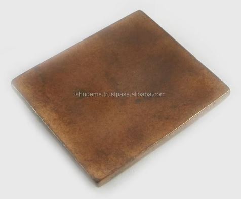 22x25mm Natural Fools Copper Pyrite Gemstone 1145 gm Square Cabochon wholesale gemstone