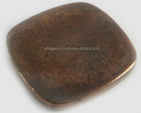 22x23mm Natural Fools Copper Pyrite Gemstone 905 gms Cushion Popular Cabochon Gemstone IG0390