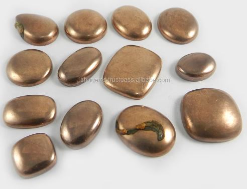 13 Pcs Natural Fools Copper Pyrite Gemstone 100 Gms Mix Shape Best Cabochon Gemstone IG0392