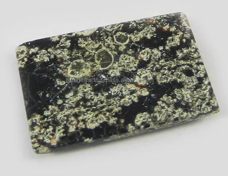 Natural Fireworks obsidian 27x18 mm Rectangle Cabochon Gemstone For Jewelry Making