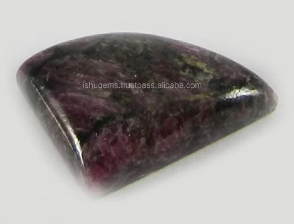 Image of 12*16mm Best Quality Natural Ruby Zoisite 1.68 Gms Fancy Cabochon Gemstone IG0420