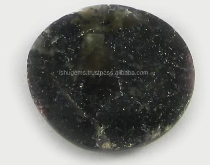 Natural Ruby Zoisite 19mm Round Cabochon Gemstone 310gms Loose AA Quality Ishu Gems for Jewelry Making