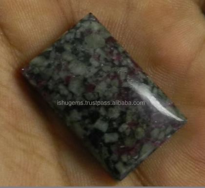 1726mm Best Quality Natural Ruby Zoisite 481 gms Rectangle Cabochon gemstone IG0422