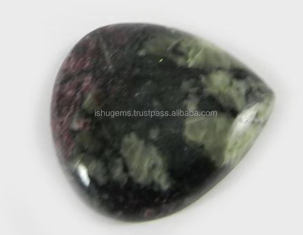 2627mm Best Quality Natural Ruby Zoisite 595 gms Heart Cabochon gemstone IG0426