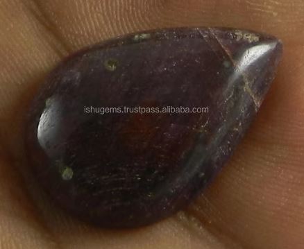 Natural Ruby 20x25mm Pear Cabochon 820 gms Loose Gemstone
