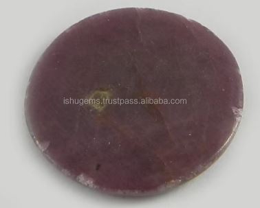 20mm Natural Ruby 320 gms Round Cabochon Gemstone