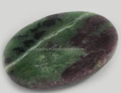 22x30mm Natural Ruby Zoisite Gemstone 805 gm Oval Good Quality Cabochon gemstone IG0447