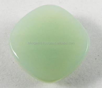 14mm Aqua Chalcedony 210 gms Cushion Cabochon gemstone IG0457
