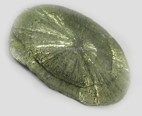 Ishu Gems 73mm AAA Quality Natural Fools Gold Sun Pyrite 10780 gm Free Shape Womens Pendent Loose Gemstone Made India IG0460