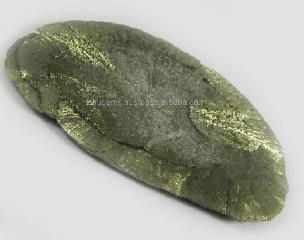 Image of Handmade Natural Fools Gold Sun pyrite 90mm 112.95 gm Loose gemstone IG0462