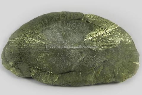 Handmade Natural Fools Gold Sun pyrite 90mm 11295 gm Loose gemstone IG0462