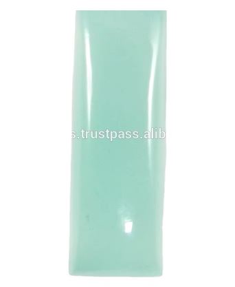 Aqua Chalcedony 9x26mm Rectangle Cabochon 322 gms Loose Gemstone