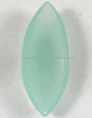 1933mm Aqua Chalcedony 468 gms Marquise Cabochon Gemstone IG0473