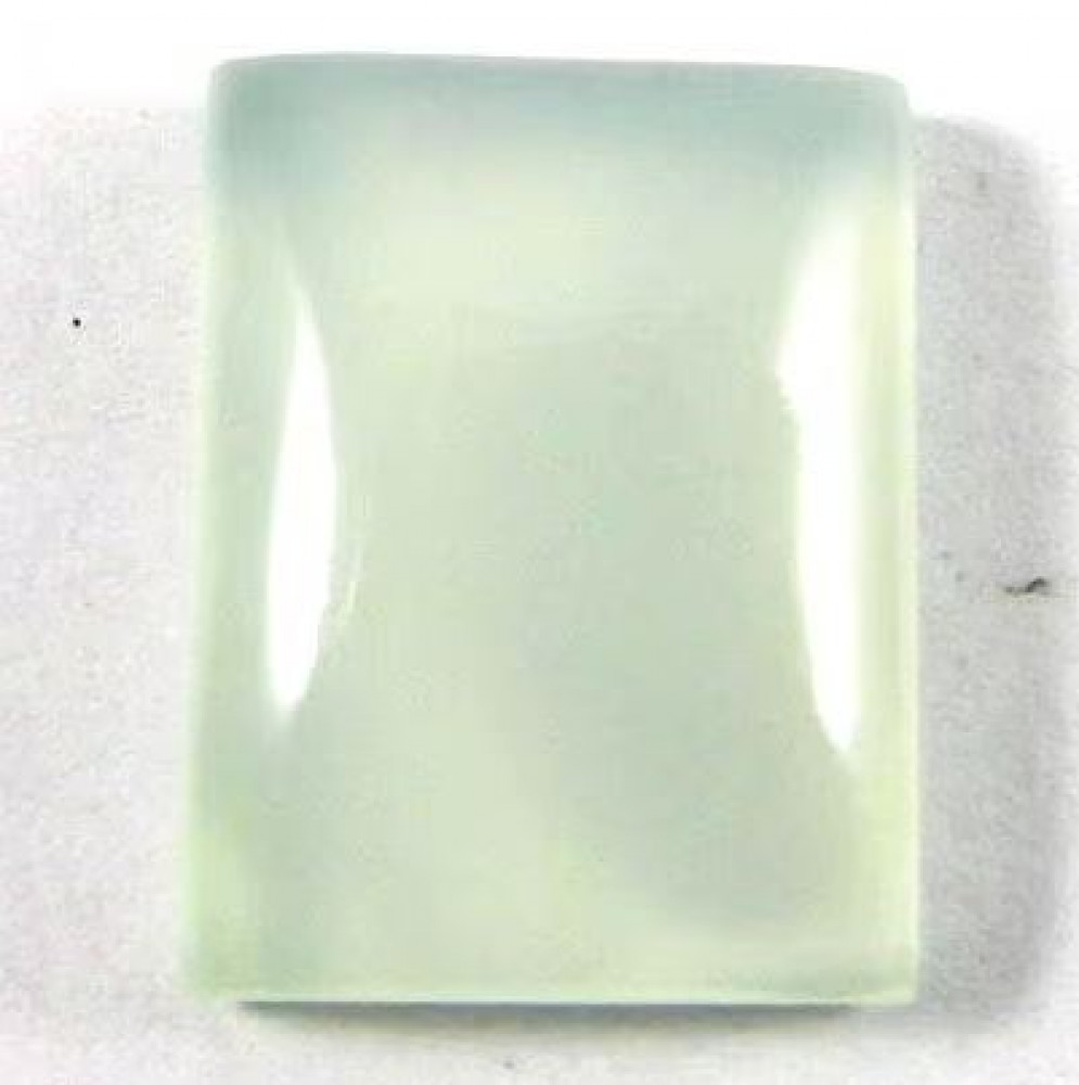 Image of 12x16mm Exclusive! Aqua Chalcedony 2.19 Gms Rectangle Cabochon, Loose Gemstone IG0475