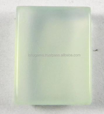 12x16mm Exclusive Aqua Chalcedony 219 Gms Rectangle Cabochon Loose Gemstone IG0475