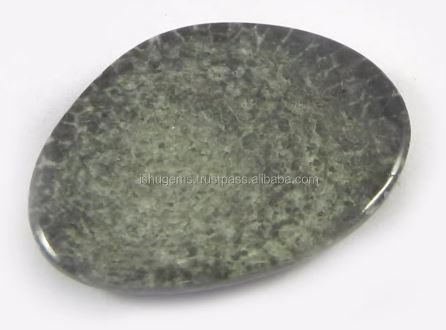 487 gms Natural Black Coral Cabochon Fancy Shape 21x28mm gemstone For jewelry IG0511