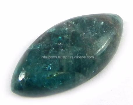 Natural Neon Apatite Cabochon 121 gms Marquise 0918mm gemstone For jewelry IG0519