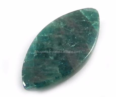 Natural Neon Apatite Cabochon 121 gms Marquise 0918mm gemstone For jewelry IG0519