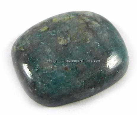 Natural Neon Apatite Cabochon 432 gm Cushion 1822mm Loose Gemstone