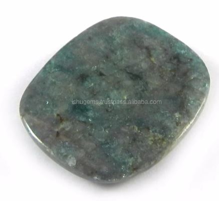Natural Neon Apatite Cabochon 432 gm Cushion 1822mm Loose Gemstone