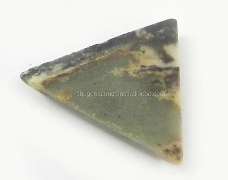 203 gms Natural Outback Jasper Triangle Cabochon 20mm Gemstone For jewelry IG0532