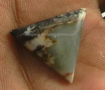 203 gms Natural Outback Jasper Triangle Cabochon 20mm Gemstone For jewelry IG0532