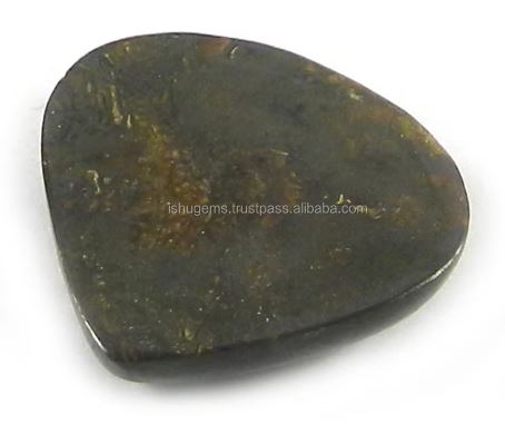 Natural Boulder opal 215 gms Heart cab 1617mm gemstone For jewelry