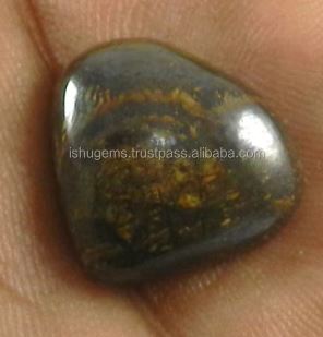 Natural Boulder opal 215 gms Heart cab 1617mm gemstone For jewelry