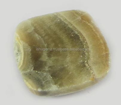 Birthstone  Natural Crazy Lace Agate 19x19mm Cushion Cabochon 380 gms Loose Gemstone For Jewelry Making