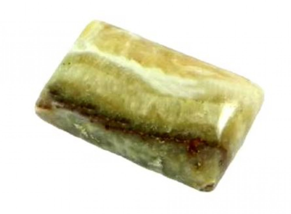 Image of 1.72 gms Natural Crazy Lace Agate Baguette Cabochon 10x16mm gemstone for jewellery IG0553