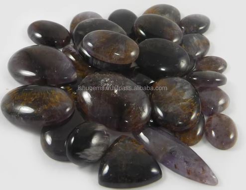 32 pcs Gift pack Cacoxenite 100 gms Free form Cabochon Loose Gemstone IG0554