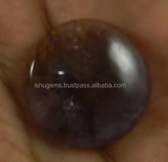 Hot sale Cacoxenite 350 gms Round Cabochon 21mm Loose Gemstone For Jewelry Making