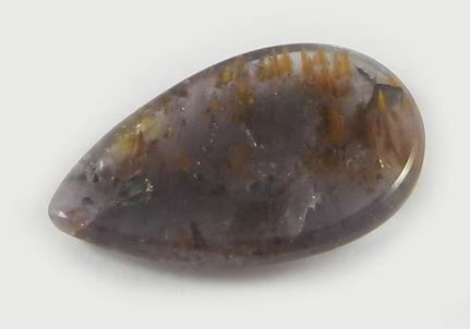 Best Quality Natural Cacoxenite 210 gms 1423mm Pear Cabochon Loose Gemstone IG0557