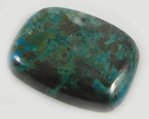 Natural Shattuckite 370 gms1722mm Rectangle Cushion Cabochon gemstone IG0564