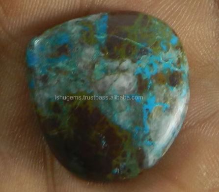 Elegant shattuckite 520 gms Heart cab 2526mm gemstone for jewellery IG0568